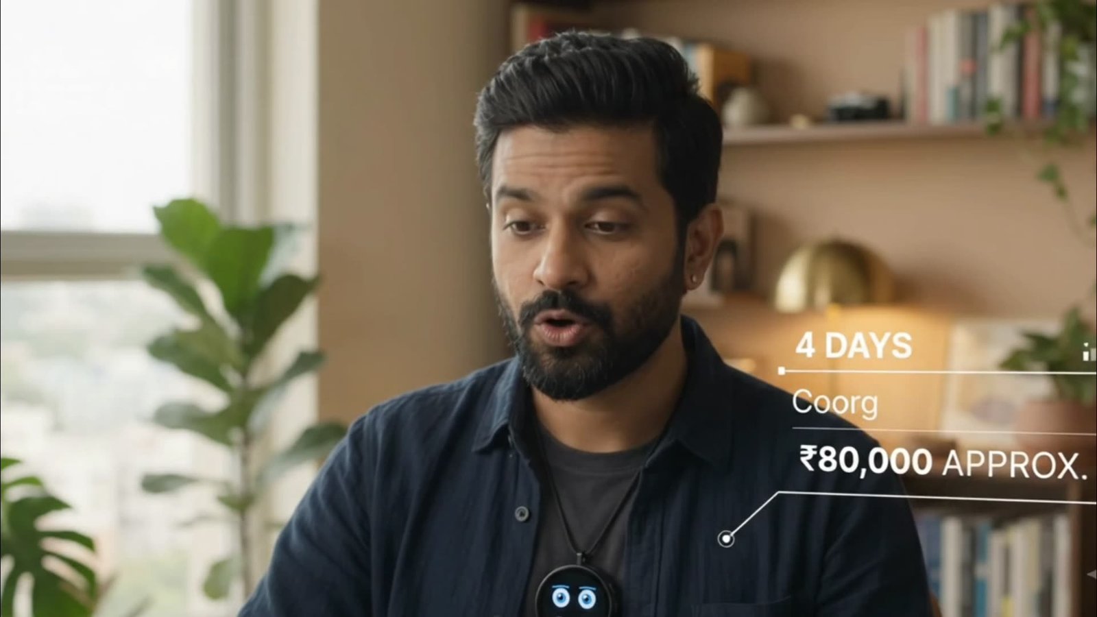 Bandhu holding a simple plan for days that matter